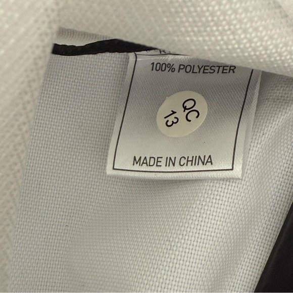 Adidas 3 Stripe Logo White Drawstring Gym Sack Backpack - Picture 3 of 3